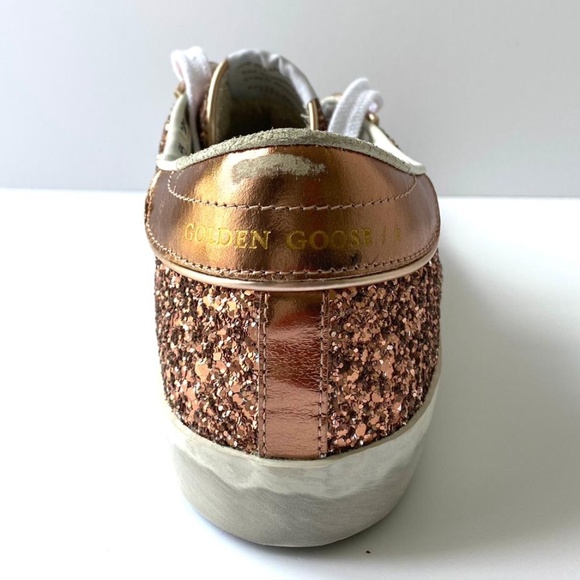 SOLD GOLDEN GOOSE Super Star in Silver/Peach - MSRP $695.00 - used once - Picture 8 of 8